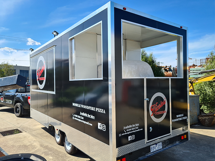 food trailer 6m