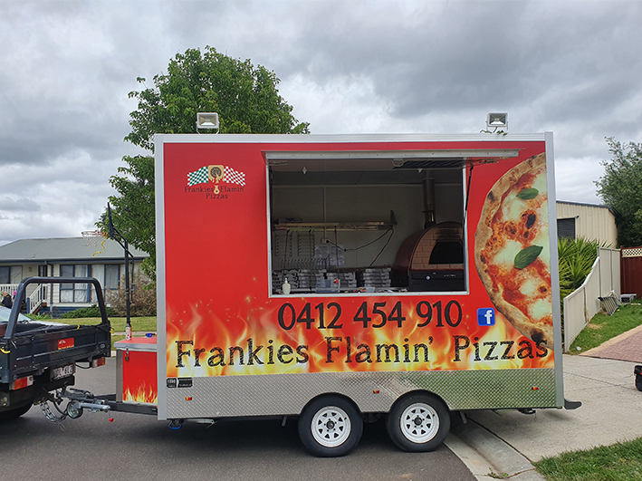 pizza food trailer
